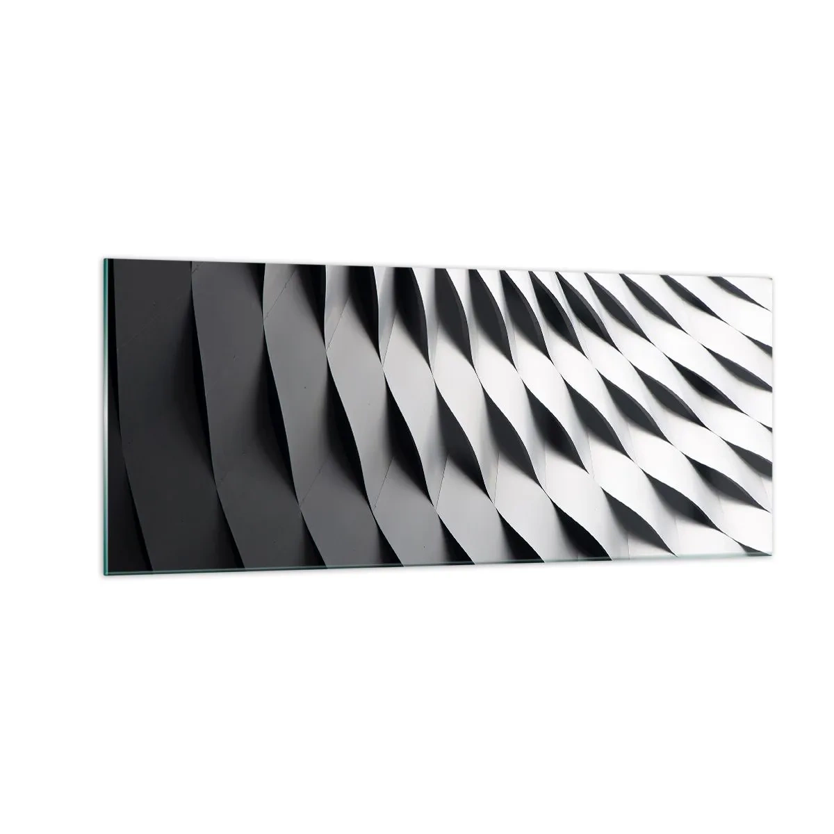 Obraz na szkle - Na powierzchni fal - 100x40 cm