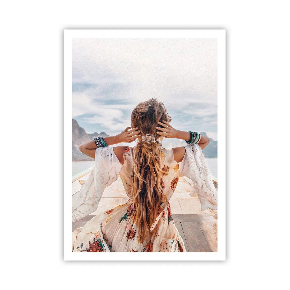 Plakat - W drodze ku szczęściu - 70x100 cm
