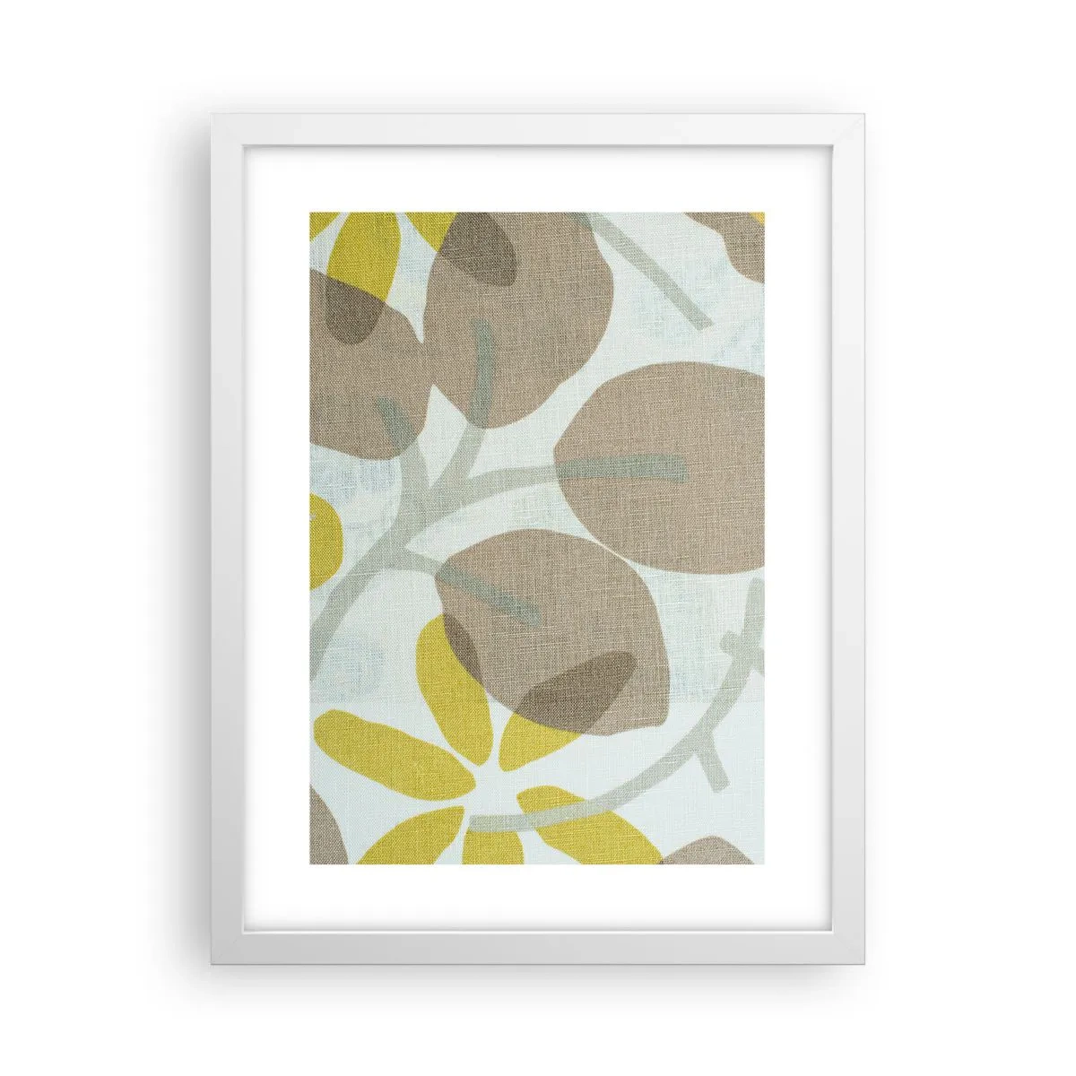 Plakat w białej ramie - Kompozycja w pełnym słońcu - 30x40 cm