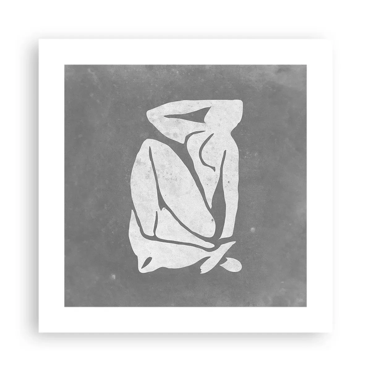 Plakat - W zamyśleniu - 40x40 cm