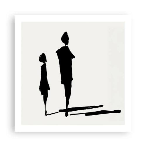 Plakat - Na pewno razem? - 60x60 cm