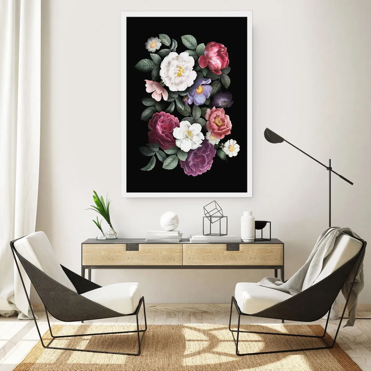 Plakat - Z angielskiego ogrodu - 40x50 cm