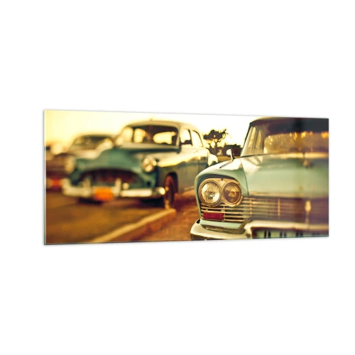 Obraz na szkle - Poczekamy, zobaczymy - 100x40 cm