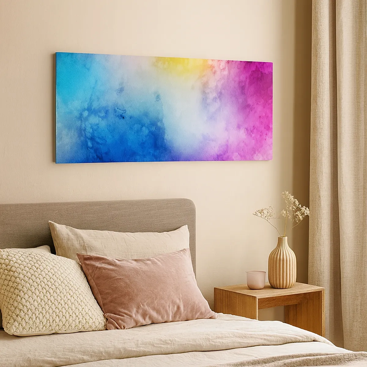 Obraz na płótnie - Prawie w siódmym niebie - 30x30 cm