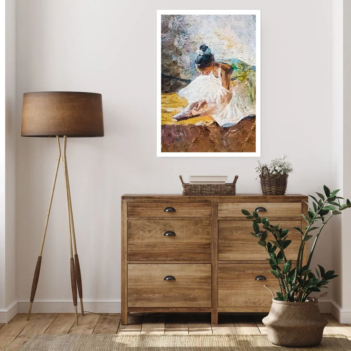 Plakat - Z obrazu Degasa - 61x91 cm