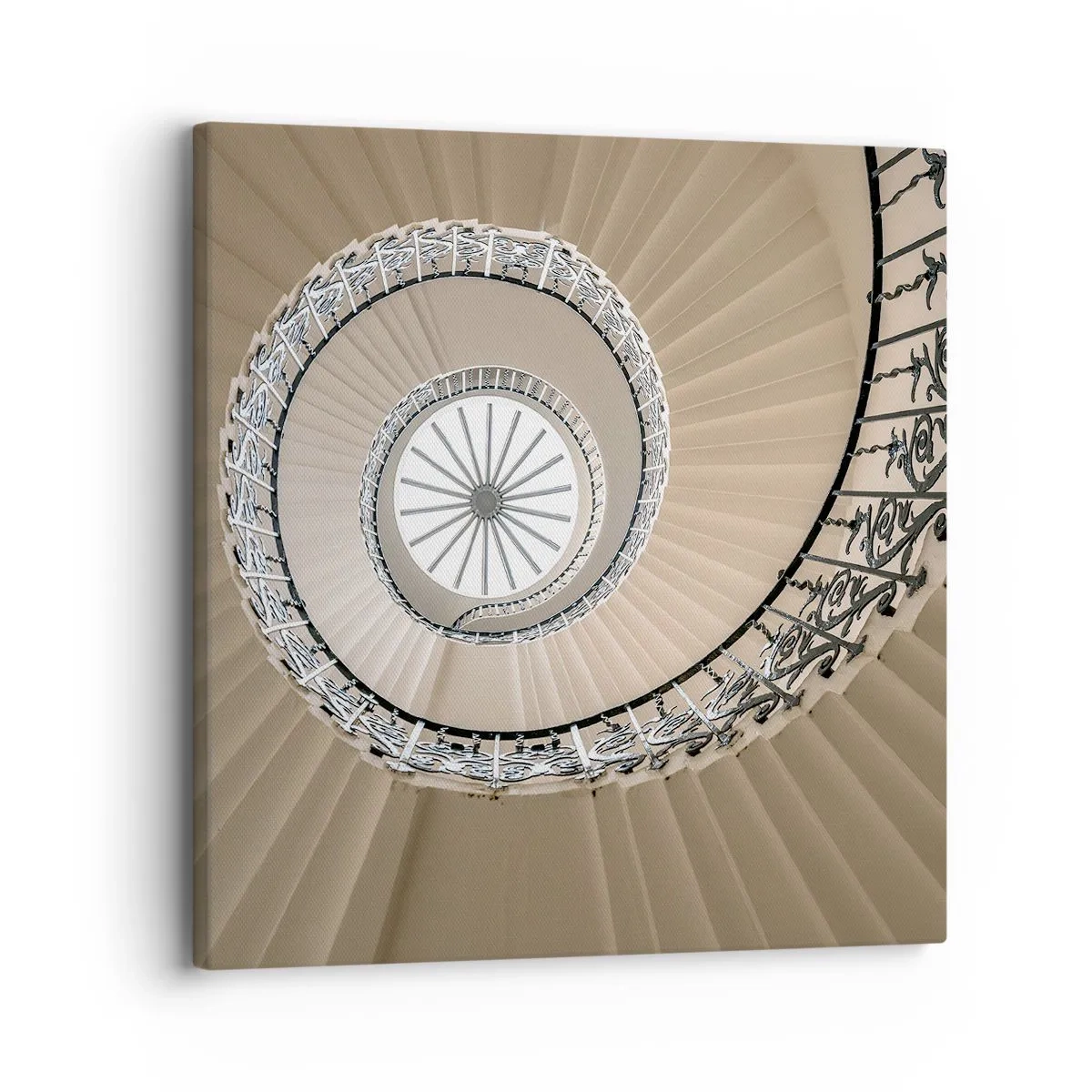 Obraz na płótnie - W środku muszli - 30x30 cm