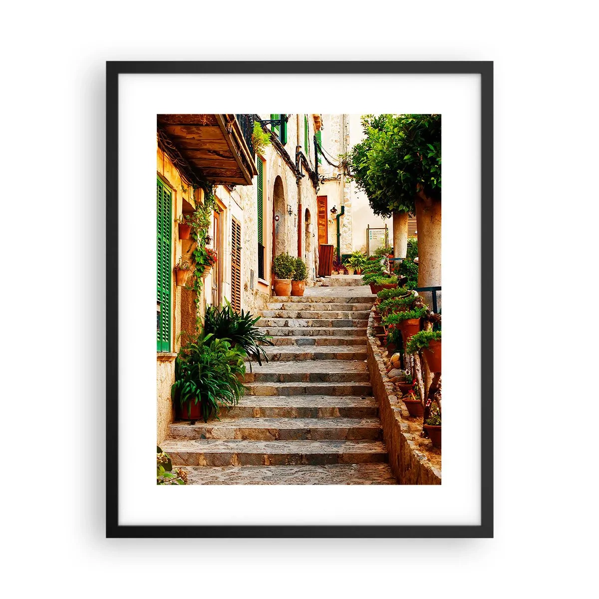 Plakat w czarnej ramie - Czar hiszpańskich wakacji - 40x50 cm