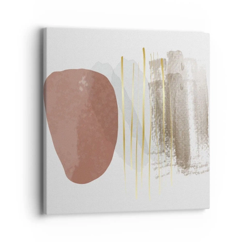 Obraz na płótnie - Abstrakcyjna kolumnada - 40x40 cm