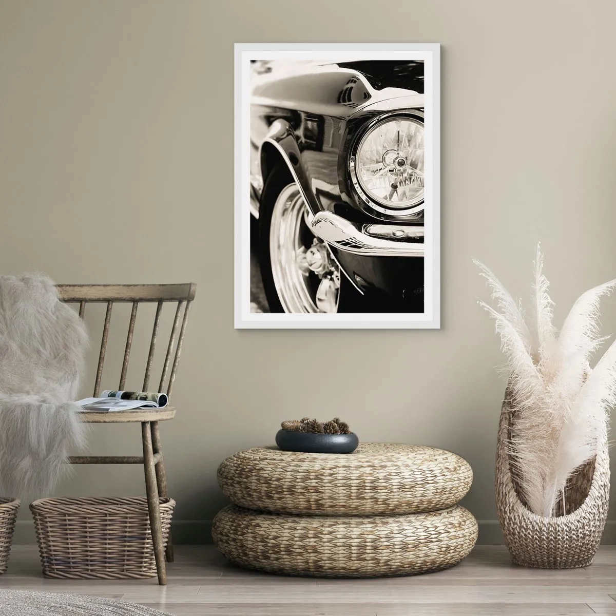 Plakat w białej ramie - Nieprzemijający blask - 30x40 cm