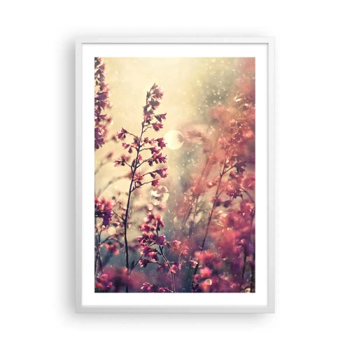 Plakat w białej ramie - Tajemniczy ogród - 50x70 cm