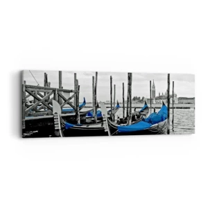 Obraz na płótnie - Zamyślona Wenecja - 90x30 cm