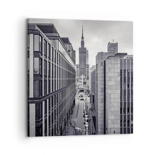 Obraz na płótnie - Warszawska dolina - 70x70 cm