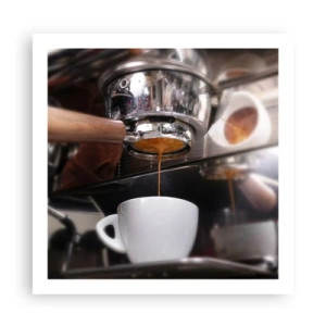 Plakat - Dobra chwila dnia - 60x60 cm