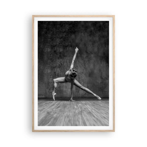 Plakat w ramie jasny dąb - Ideał równowagi - 70x100 cm