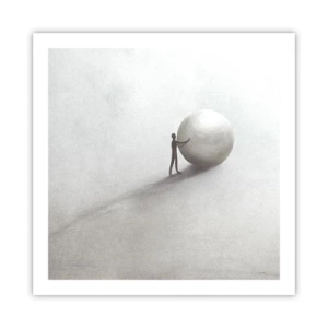 Plakat - Gra życia - 60x60 cm