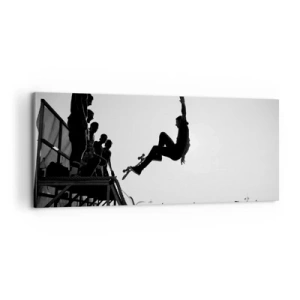Obraz na płótnie - Bohaterowie i widzowie - 100x40 cm