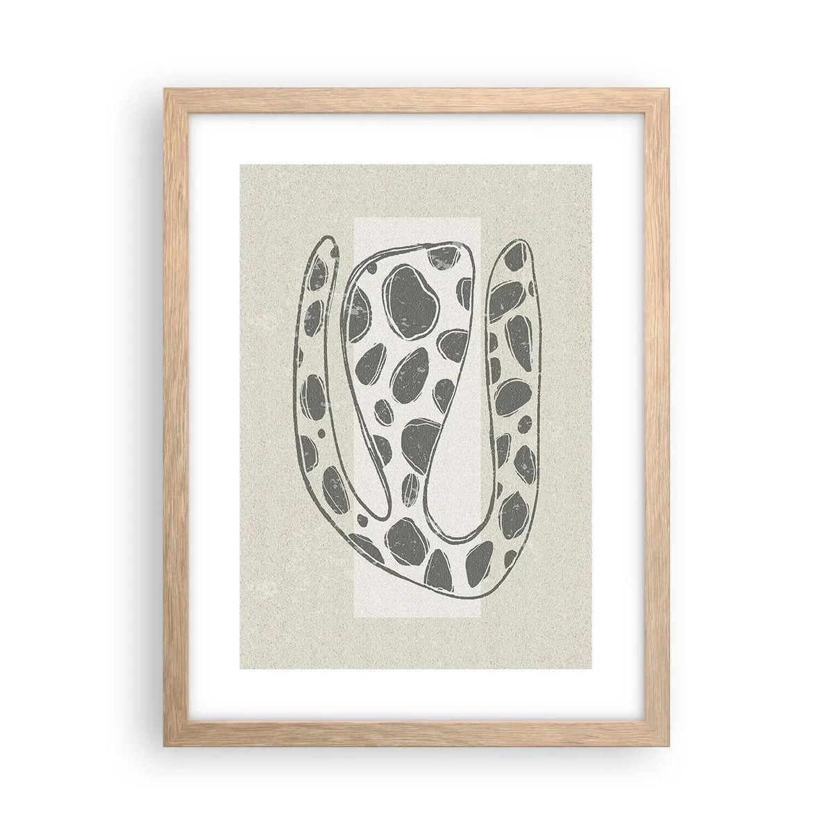 Plakat w ramie jasny dąb - Przedziwne stworzenie - 30x40 cm