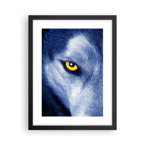 Plakat w czarnej ramie - Hipnotyzujące spojrzenie - 30x40 cm