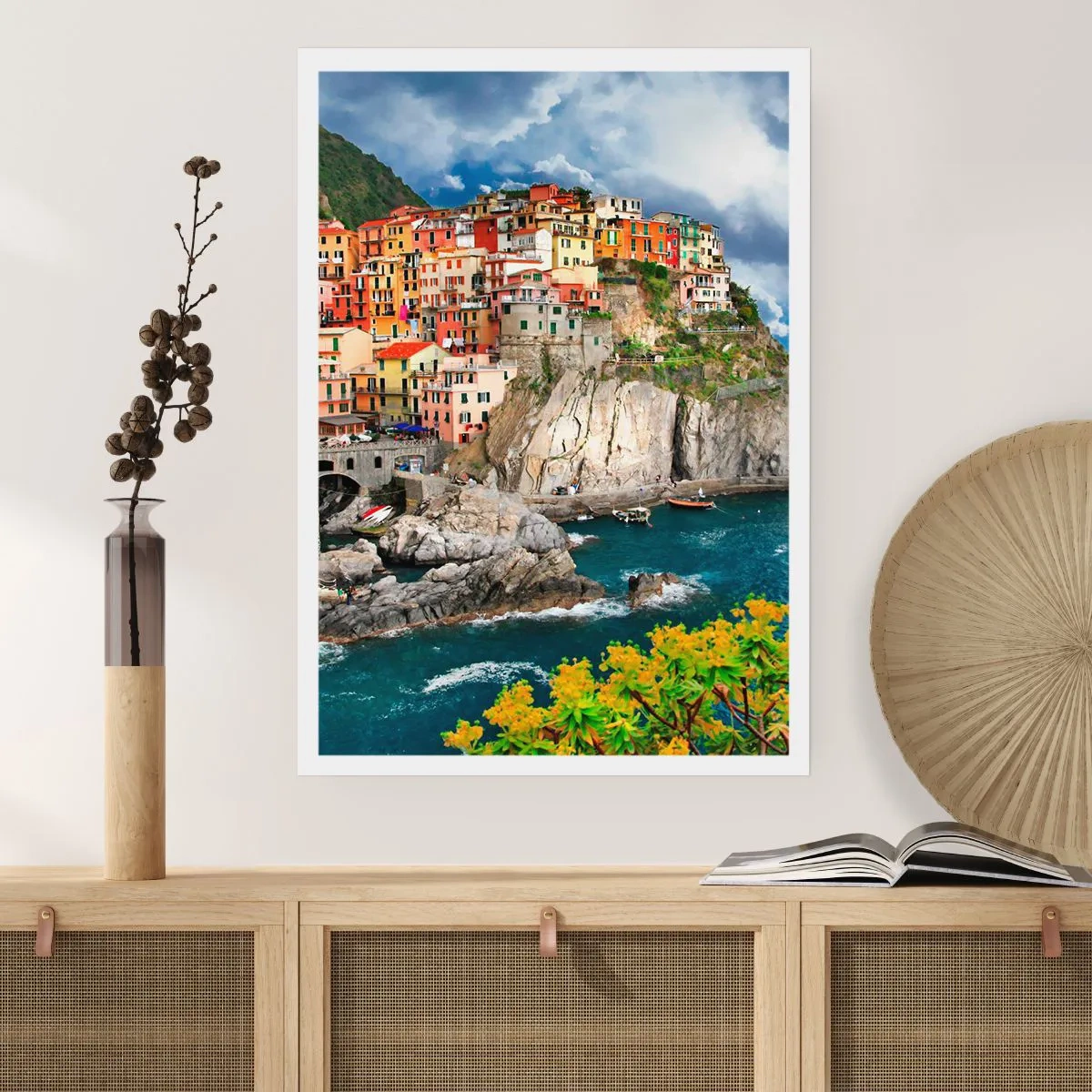 Plakat - Gromadka przytulona do skał - 61x91 cm