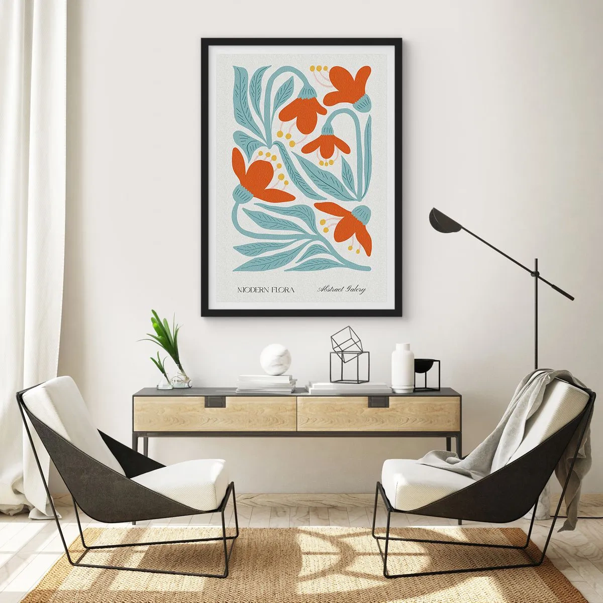 Plakat w czarnej ramie - Ku ziemi, ku słońcu - 70x100 cm