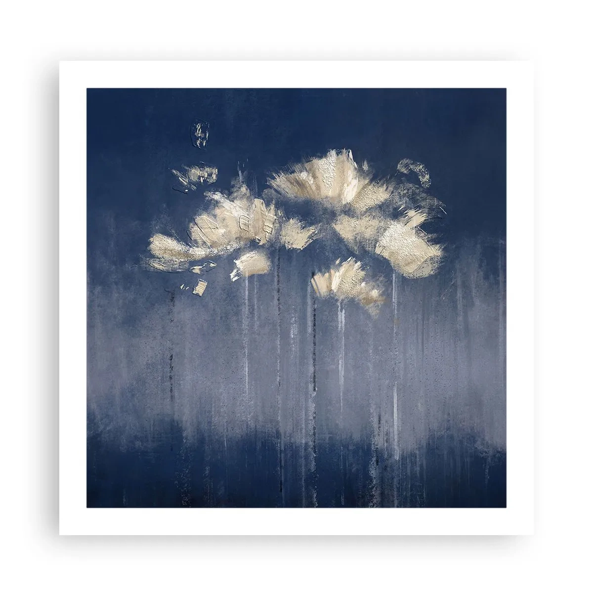 Plakat - Jak płatki na wietrze - 60x60 cm