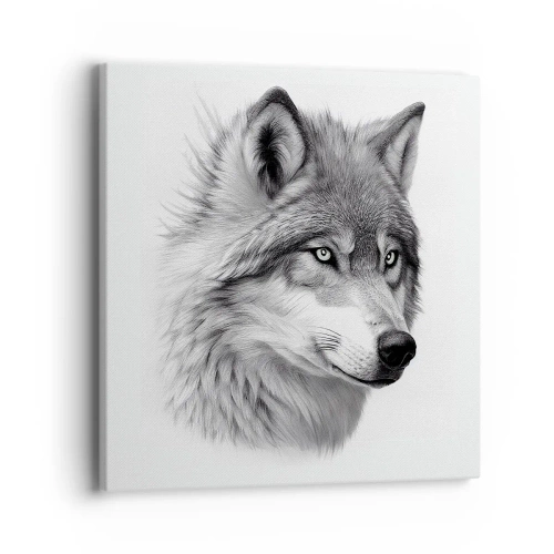 Obraz na płótnie - Alfa – bez wątpienia - 40x40 cm