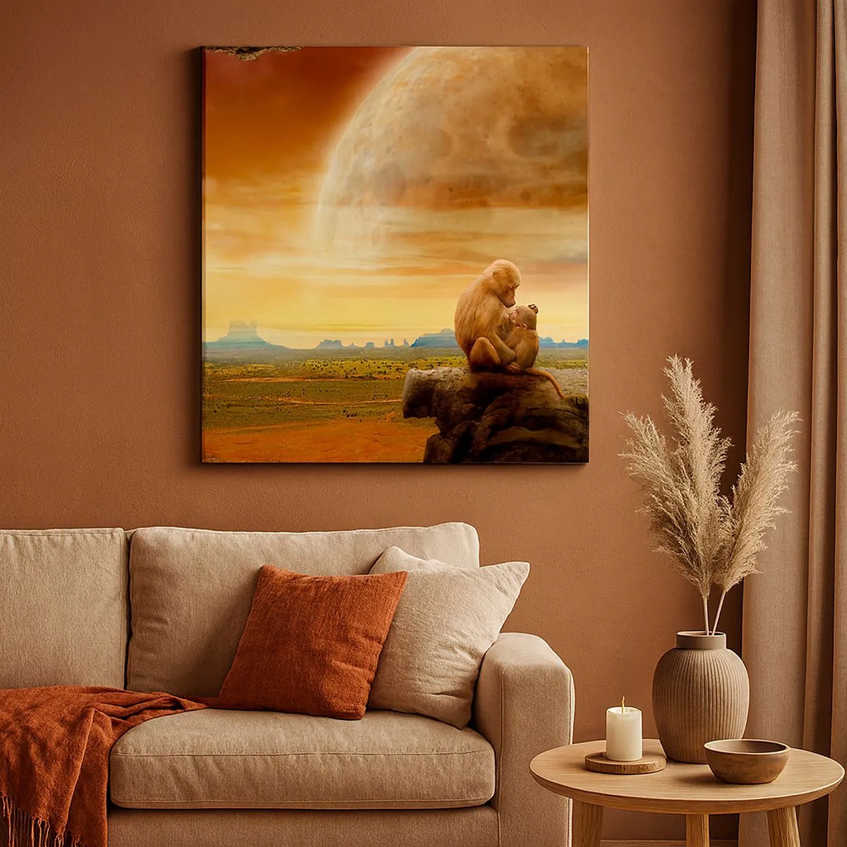 Obraz na płótnie - Miłość wszędzie ta sama - 30x30 cm