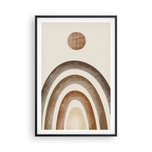 Plakat w czarnej ramie - W odległej galaktyce - 61x91 cm