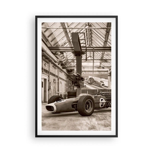 Plakat w czarnej ramie - Odpoczynek zwycięzcy - 61x91 cm