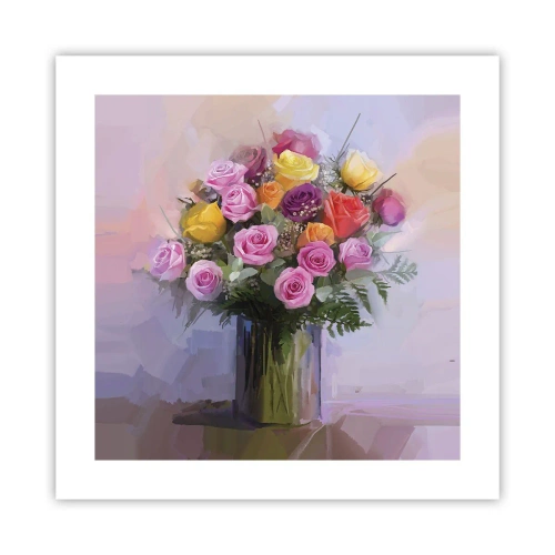 Plakat - Zatrzymane piękno - 40x40 cm