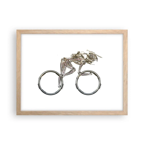 Plakat w ramie jasny dąb - Wspaniała maszyna - 40x30 cm