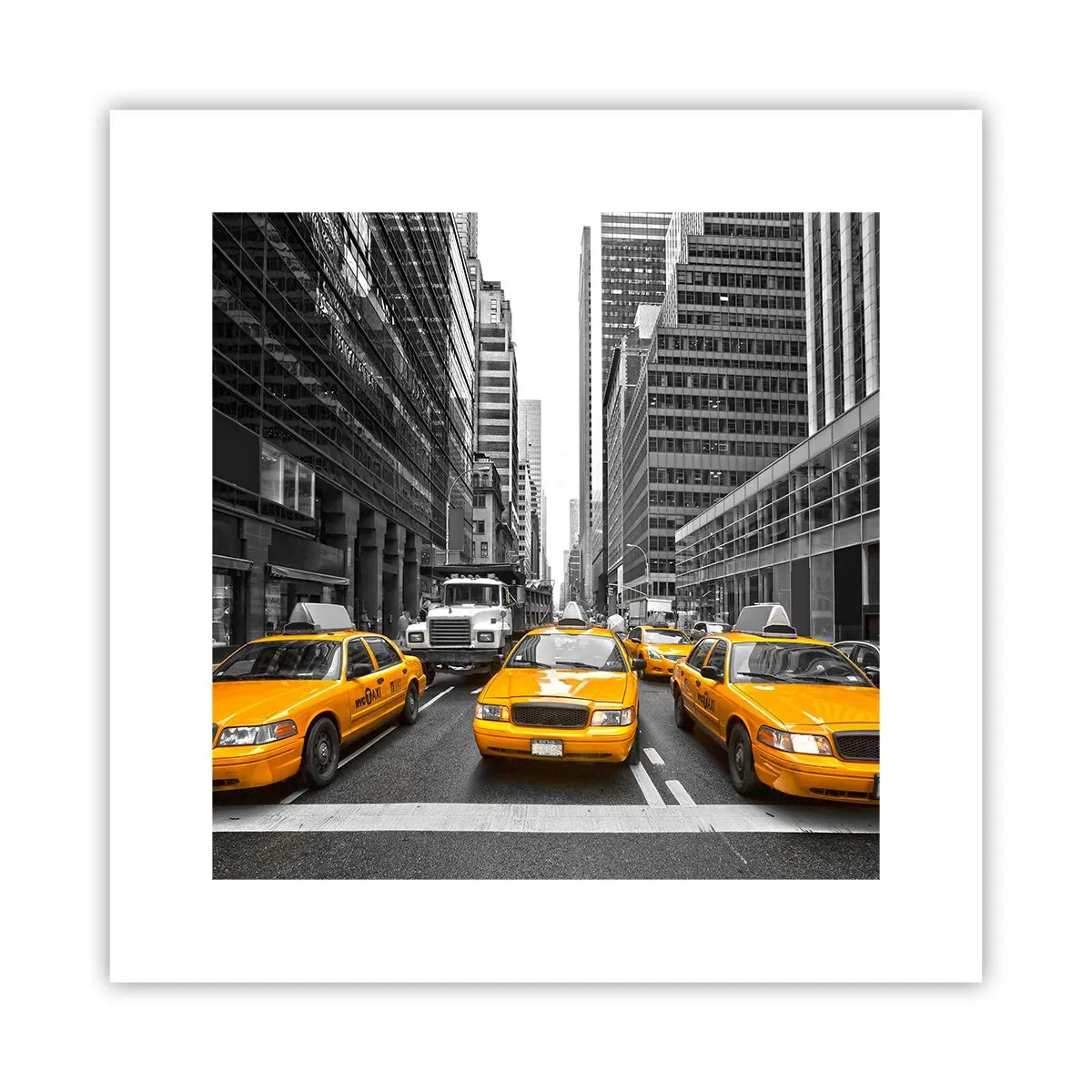 Plakat - To my ubarwiamy miasto - 30x30 cm