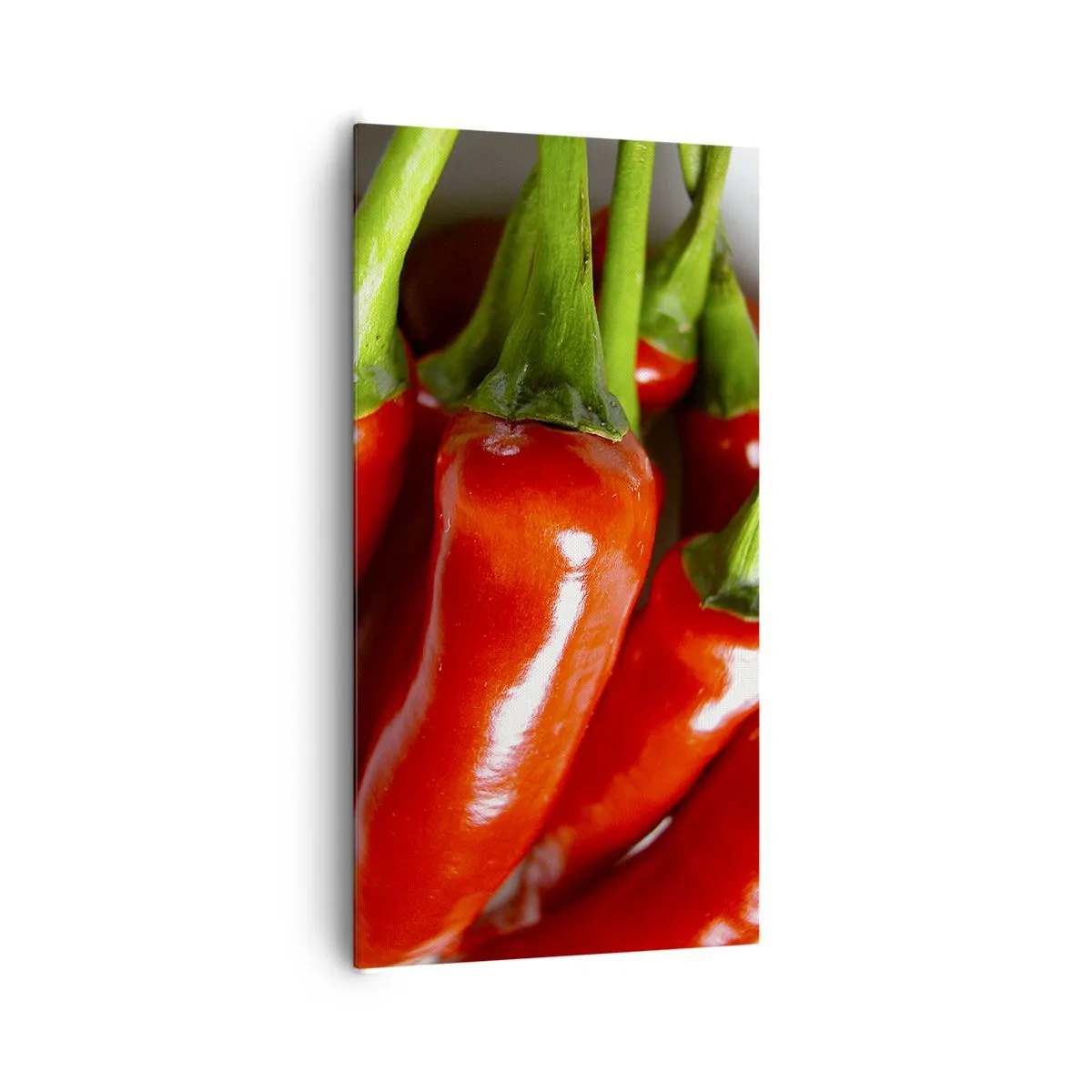 Obraz na płótnie - Soczyste, błyszczące, gładkie - 65x120 cm