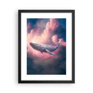 Plakat w czarnej ramie - Przetrzyj oczy - 30x40 cm