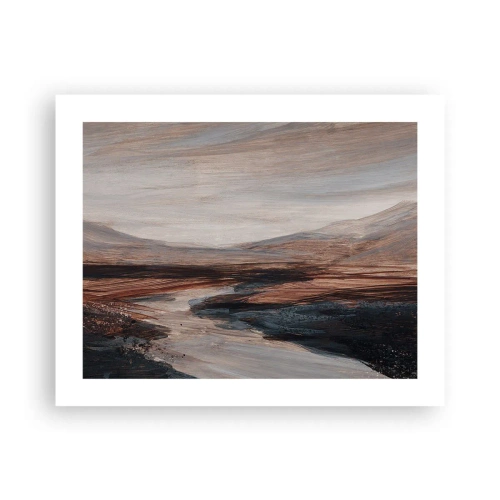 Plakat - Spokojna dolina - 50x40 cm