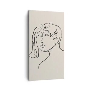 Obraz na płótnie - I stała się jedność - 45x80 cm