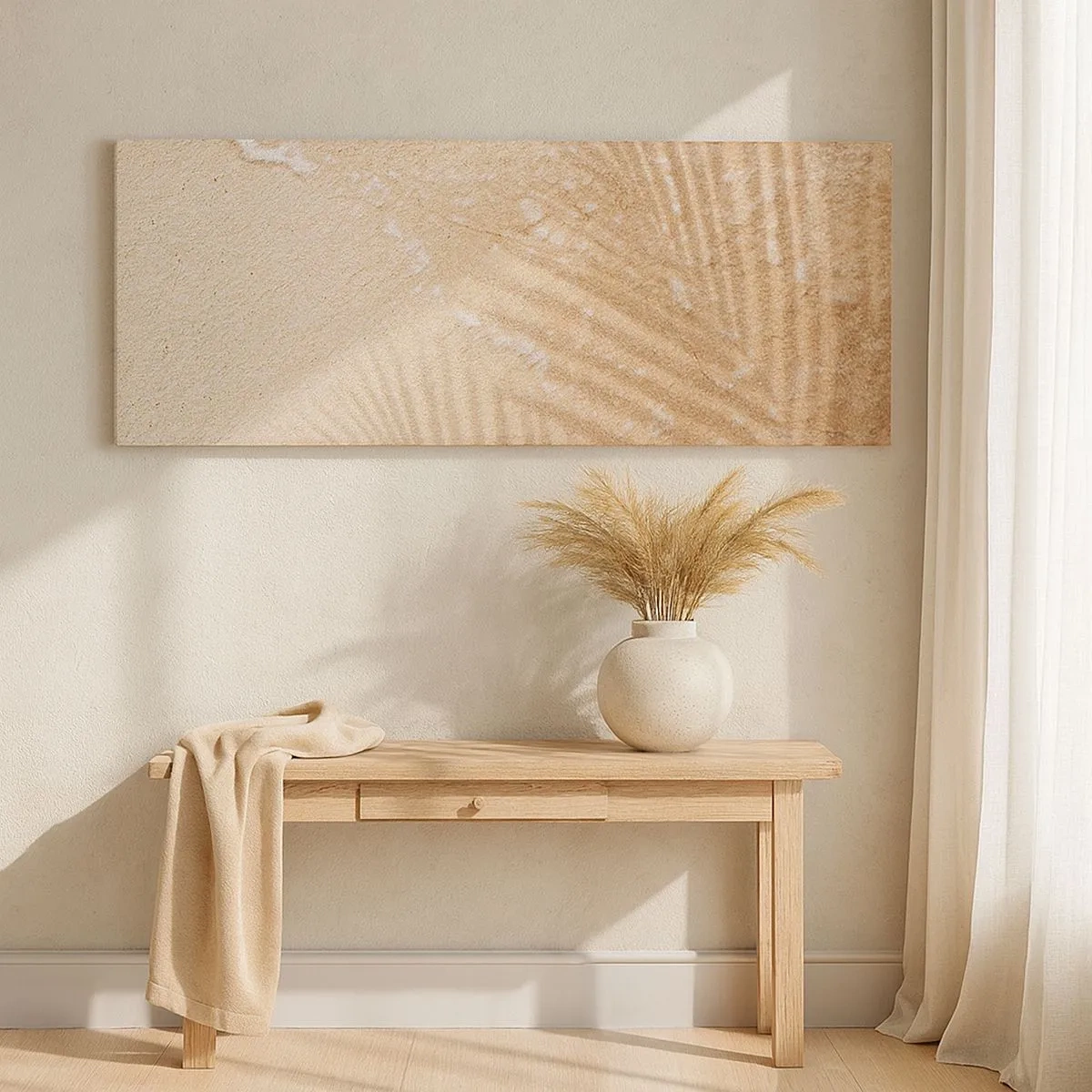 Obraz na płótnie - Cień gorącego lata - 100x40 cm