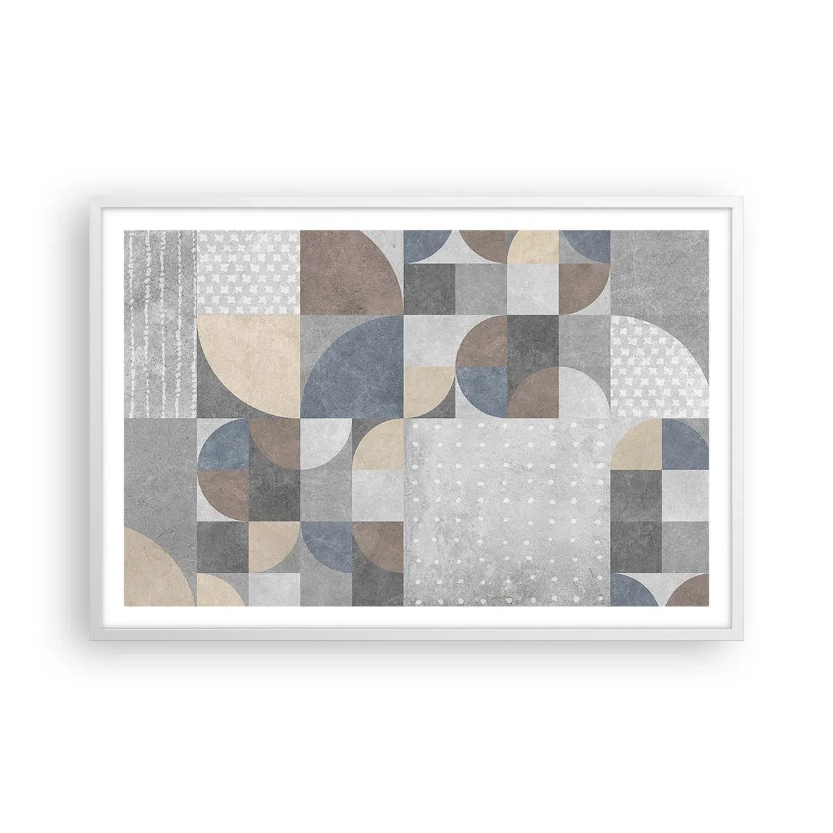 Plakat w białej ramie - Ceramiczna fantazja - 91x61 cm