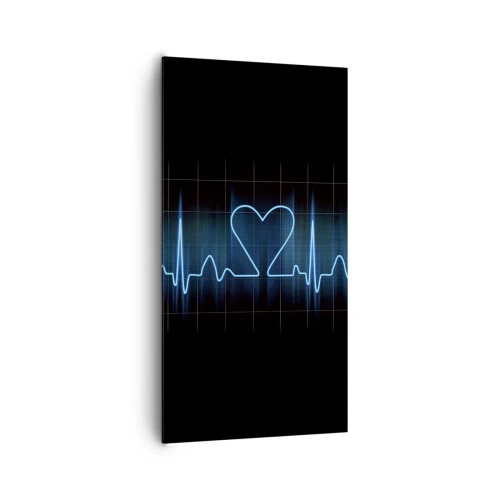 Obraz na płótnie - W rytmie serca - 65x120 cm