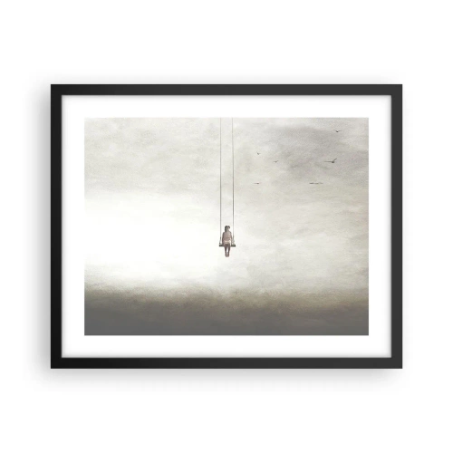 Plakat w czarnej ramie - Dziecko w nas - 50x40 cm