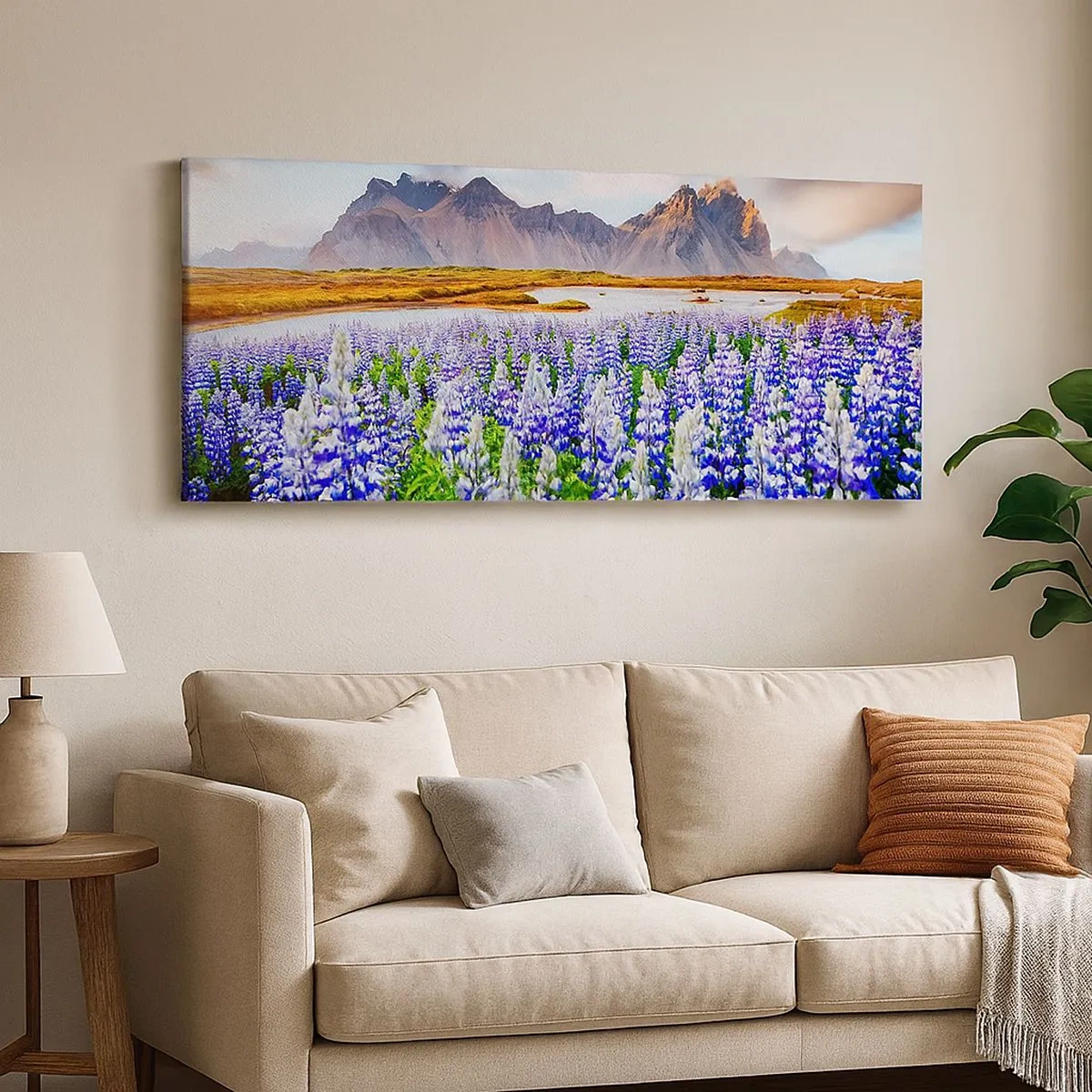 Obraz na płótnie - Siła i surowość obok łagodności - 100x40 cm