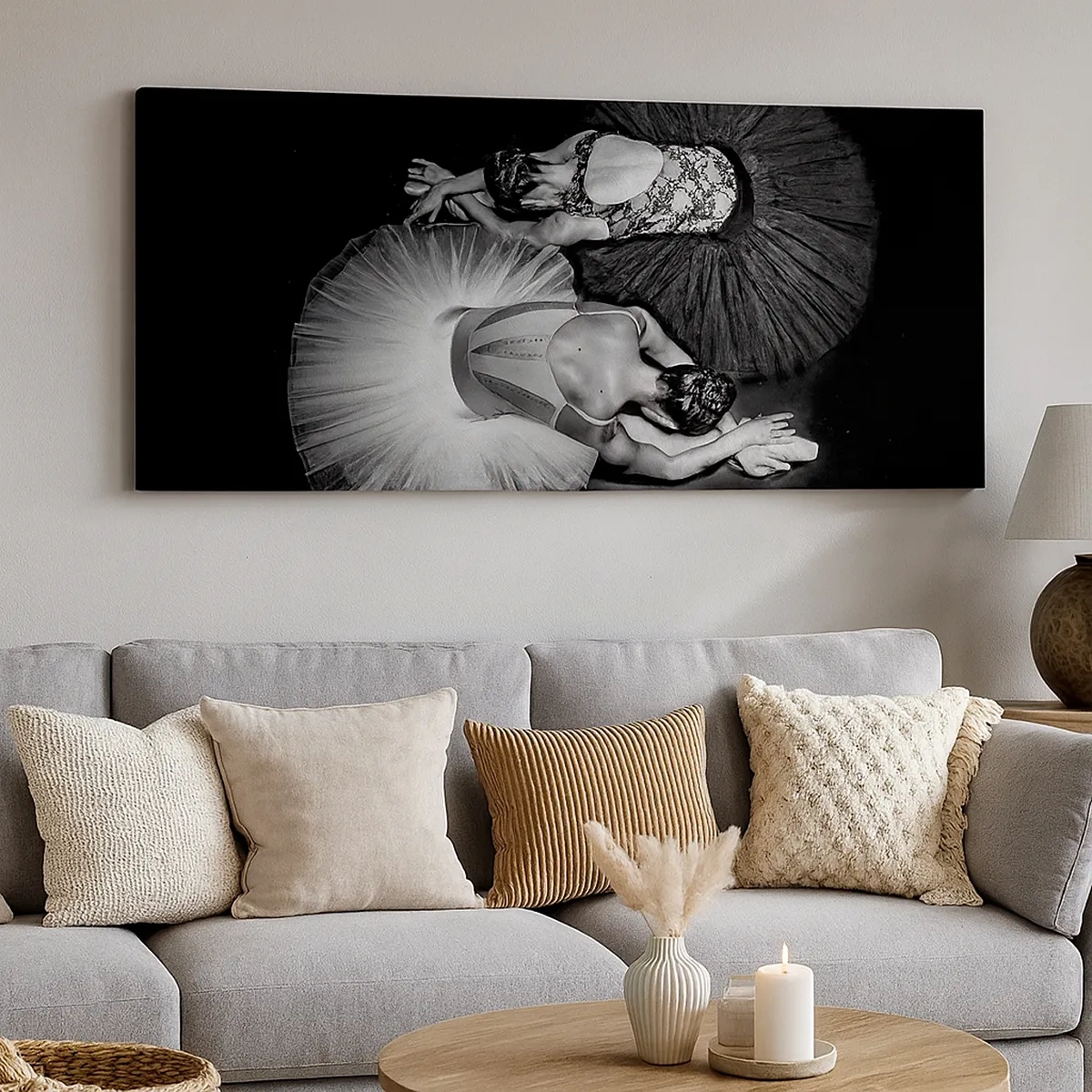 Obraz na płótnie - Jin i jang – idealna równowaga - 30x30 cm