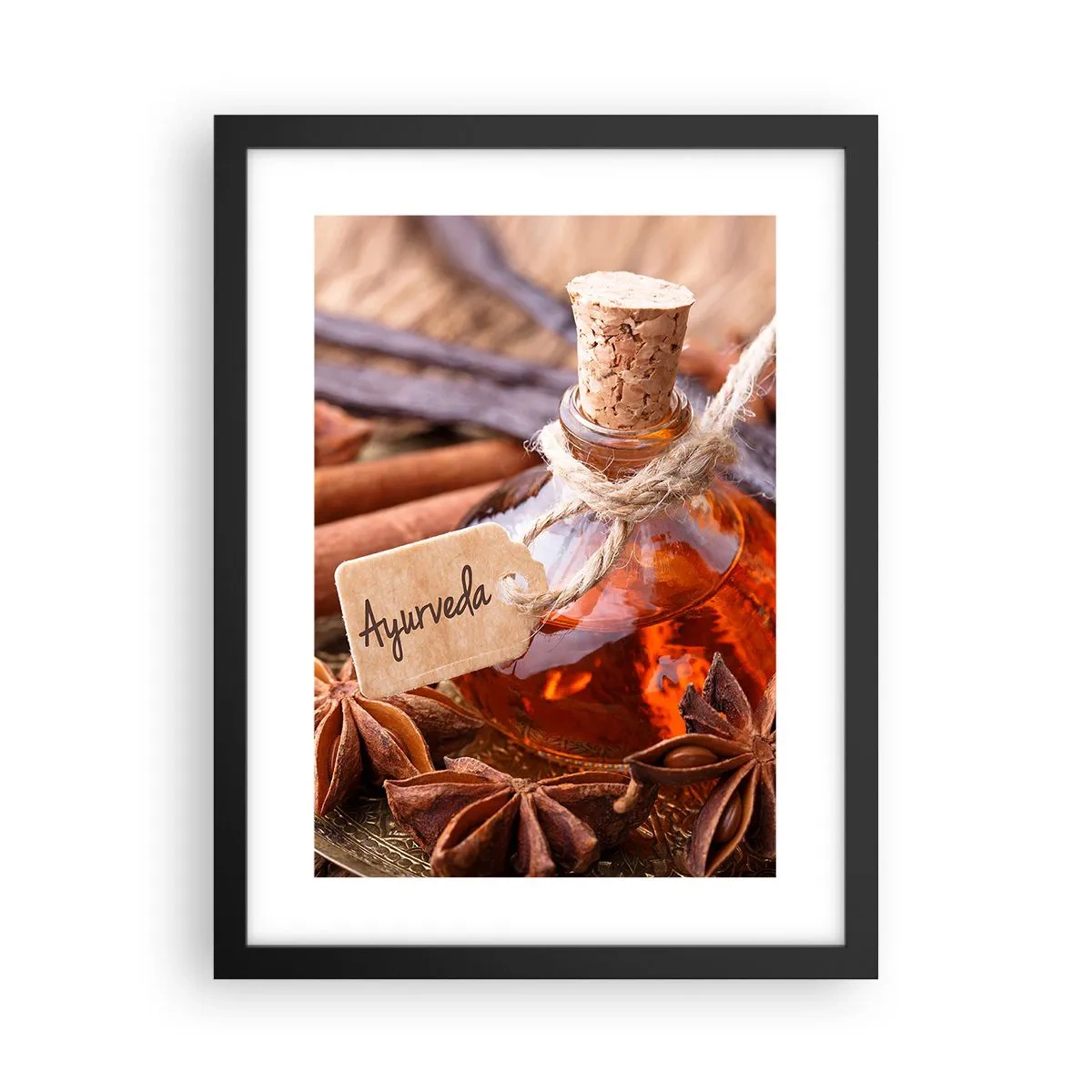 Plakat w czarnej ramie - Ku jedności ciała i ducha - 30x40 cm