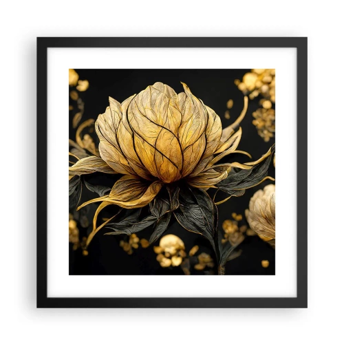 Plakat w czarnej ramie - Subtelna kruchość - 40x40 cm
