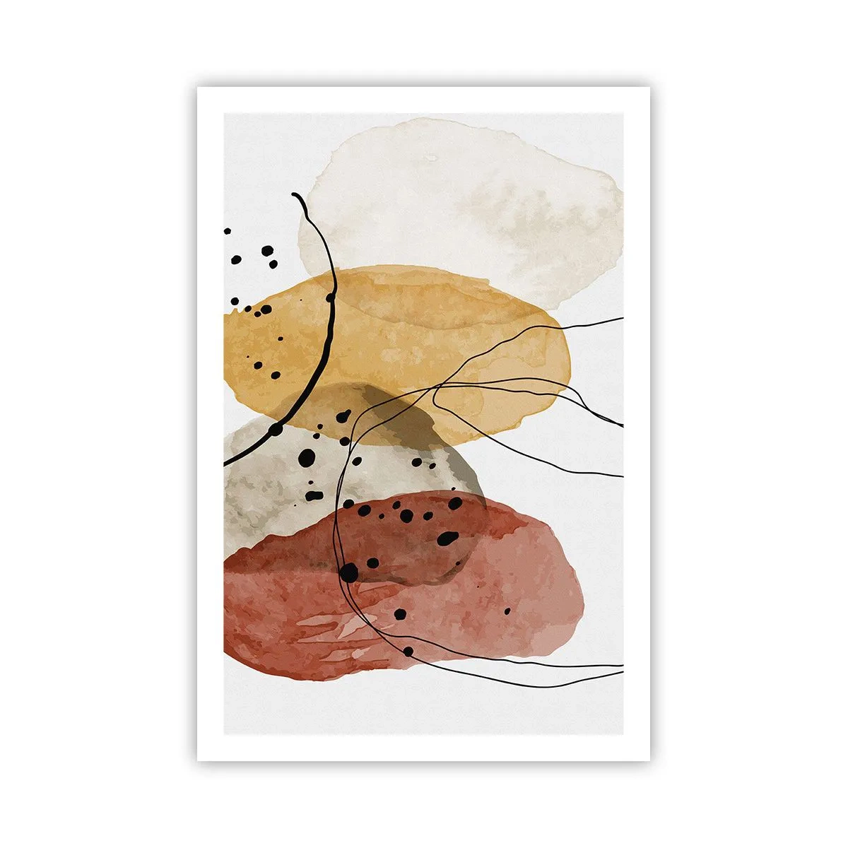 Plakat - Jak powietrze lekkie, przejrzyste - 61x91 cm