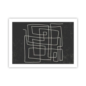 Plakat - Nie taki prosty - 70x50 cm