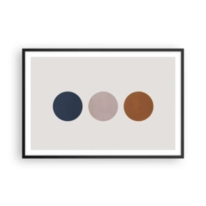 Plakat w czarnej ramie - Symbol doskonałości - 91x61 cm