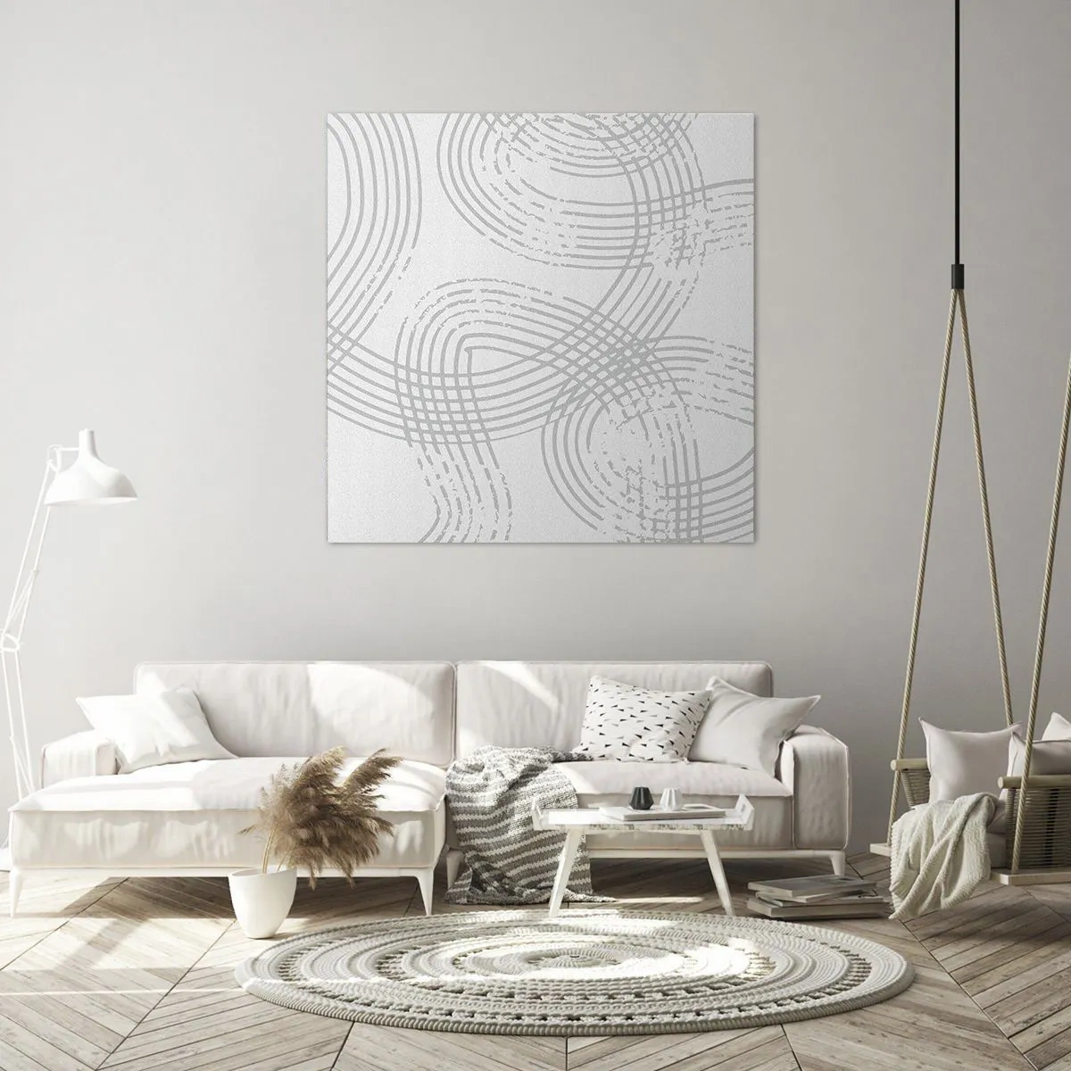 Obraz na płótnie - Nie ma prostej drogi - 40x40 cm