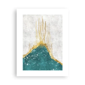 Plakat - Złoty przypływ - 30x40 cm