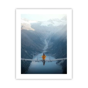 Plakat - Zachwycony w zawieszeniu - 40x50 cm